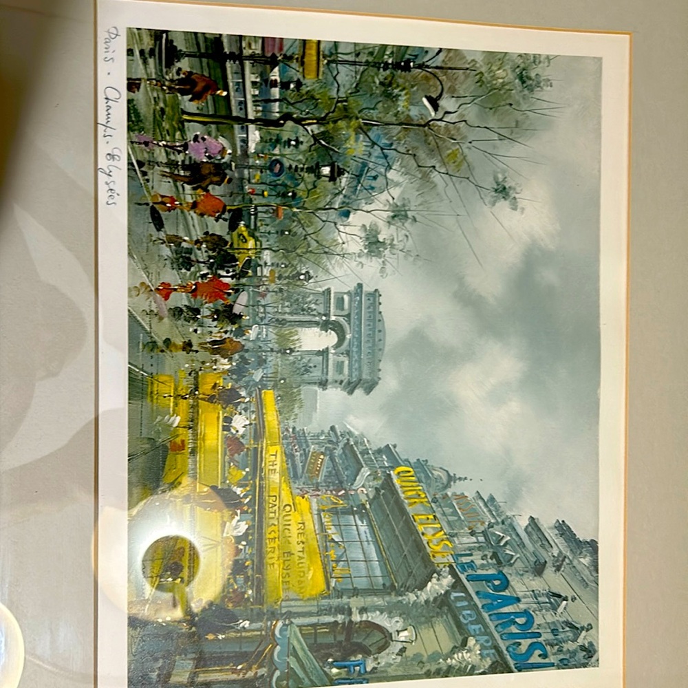 Autograph painting